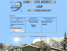 Tablet Screenshot of osservatorio-cimarest.it